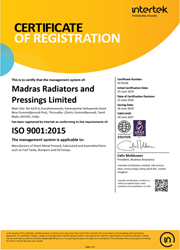 Certification 1